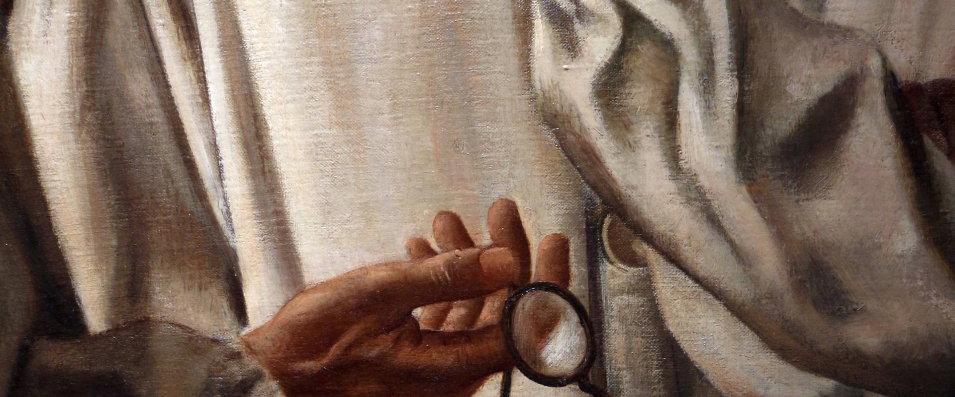 Ubaldo oppi, i chirurghi, 1926 (vicenza, pal. chiericati) 04 mani, occhiali 1 foto di Sailko